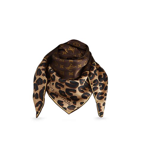 louis vuitton leopard print scarf|louis vuitton leopard scarf price.